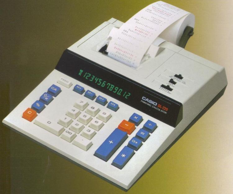Casio DL220 Calculatrice LCD Casio DL220