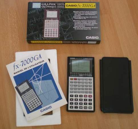 Calculatrice Casio FX-7000 GA - Accessoires informatique